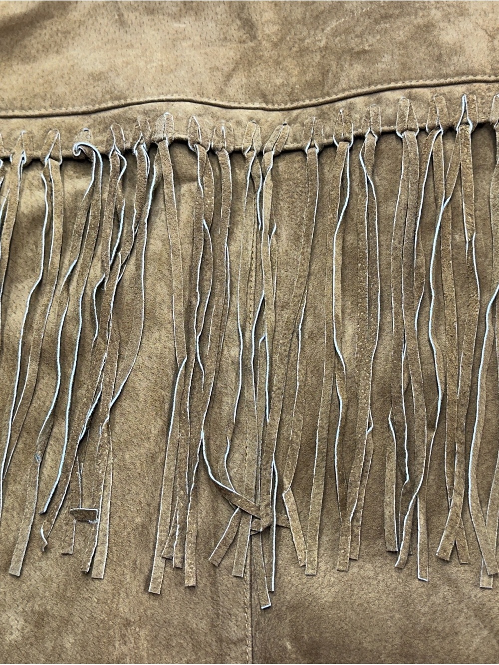 Excelled Collection NWT Suede Leather Fringe Western Jacket Large BOHO Ranch (e) - Picture 9 of 15